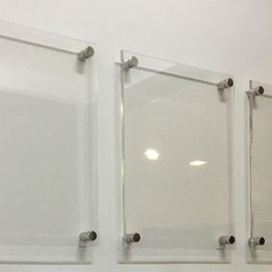 Acrylic Wall Frame / FRAME POSTER Custom 150x45cm