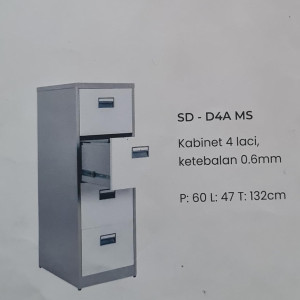 Filling Cabinet, 4 rak, Importa