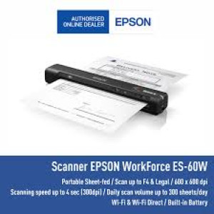 Scanner Epson ES 60W Scanner Portable