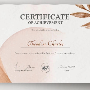 BLANGKO PIAGAM PENGHARGAAN