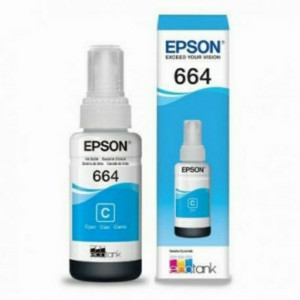 tinta printer epson 664 Cyan
