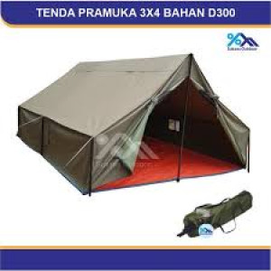 Tenda Pramuka Uk. 3x4 Meter D300