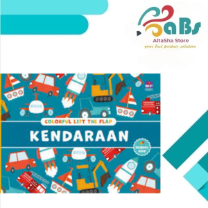 COLORFUL LIFT THE FLAP: KENDARAAN