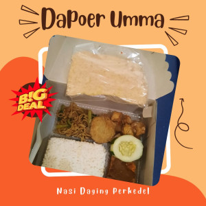Nasi Daging Perkedel