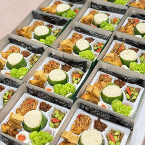 Paket bersama Nasi box eco