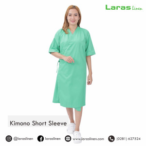 BAJU PAKAIAN PASIEN KIMONO LENGAN PENDEK BAHAN SOFTLY STANDAR