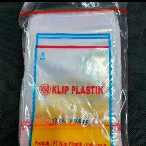 Plastik klip putih 13x8,7