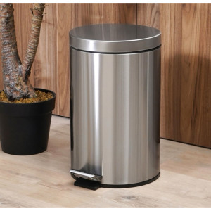 KRISBOW TEMPAT SAMPAH INJAK 12 LTR