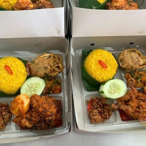 Nasi kotak makan siang