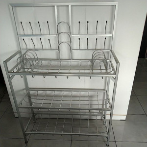 Rak Piring aluminium