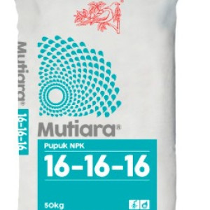 Pupuk NPK Mutiara 16 16 16 biru