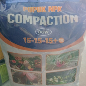 Pupuk NPK Compaction DGW 15-15-15+T
