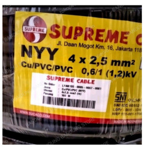 kabel nyy 4x2,5mm 100 meter supreme