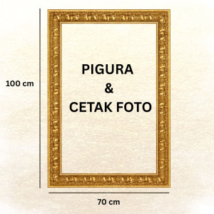 Bingkai / Pigura & Cetak Foto Uk. 70 x 100 cm