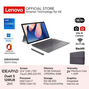 LENOVO IDEAPAD DUET 5i 12IRU8 4NID CORE i7-1355U 16GB 512GB WIN11+OHS