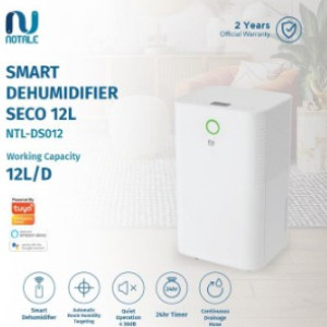 Notale Smart Dehumidifier Seco Serap Kelembapan 12L / Hari With WiFi Child Lock
