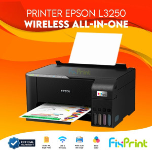 Printer Eco Tank L3250 Print Scan Copy AIO Wifi EcoTank