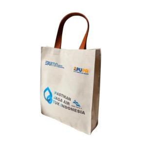 Tas Goodie Bag Kanvas Sablon