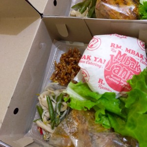 PAKET MAKAN AYAM BAKAR SANTAN