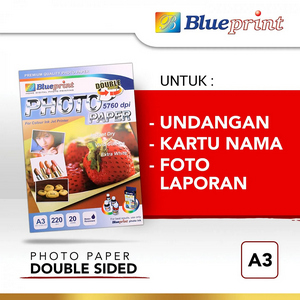 BLUEPRINT Kertas Foto Double Sided A3 220 gsm
