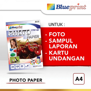 BLUEPRINT Kertas Foto Glossy 120 gsm