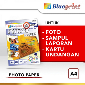 BLUEPRINT Kertas Foto Glossy A4 230 gsm