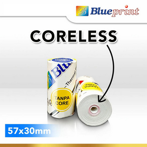 BLUEPRINT Kertas Thermal 57mmx30mm (Pack isi 10)
