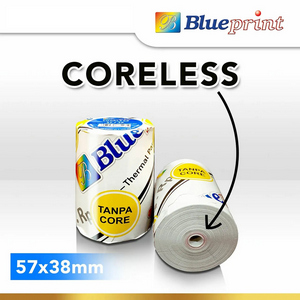 BLUEPRINT Kertas Thermal 57mmx38mm (Pack isi 10)