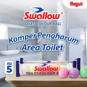 Swallow Kamper Toilet Colour Ball isi 5 Pcs