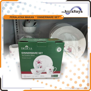 PERALATAN MAKAN/ DINNERWARE SET    DELICIA