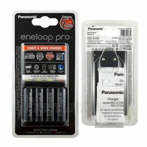 Batery Eneloop panasonic A2 2000mAh isi 4 + Charger
