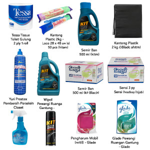 Paket Belanja Perlengkapan Kebersihan