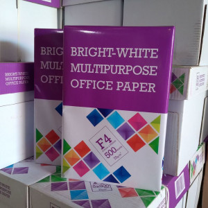 Kertas HVS Folio F4 70Gr Merk Bright-Wyhite Multipurpose Office Paper