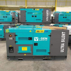 Genset Emerald VG-40-ES 40 Kva, 1 Phase, + Instalasi