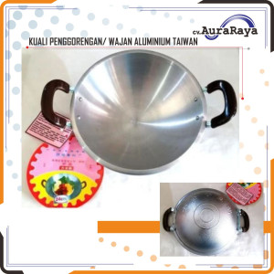 KUALI PENGGORENGAN / WAJAN ALUMINIUM     TAIWAN