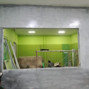Pek. Pengecatan dinding  per m2