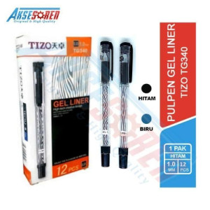 Ballpoint Gel Tizo Hitam
