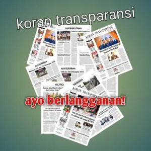 PUBLIKASI MEDIA CETAK KORAN TRANSPARANSI