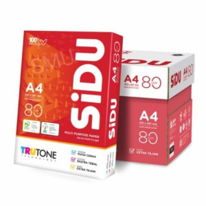 KERTAS HVS SIDU A4 - 80 GSM