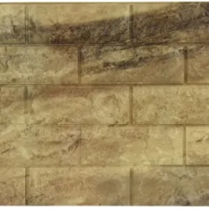 Wall treatment (motif bata)
