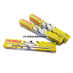 ISI BOLPOINT SEMUA WARNA SNOWMAN