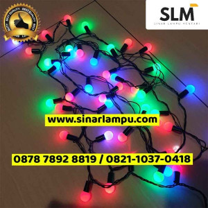 Lampu hias warna warni