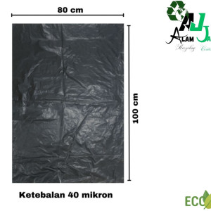 Kantong polibag sampah ukuran 04 X 80 X 100
