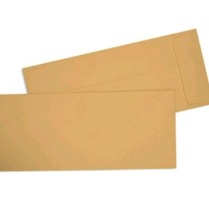 AMPLOP COKLAT KECIL MERK: ELEPHANT UK. 24 CM X 11 CM