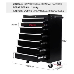 TOOLKIT Roler Cabinet 7 Laci