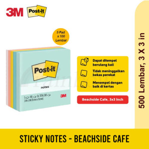 3M  Post it  MEMO 654 3 x 3 inch (76x76mm)
