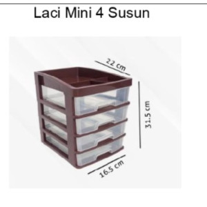Rak Plastik Susun 4