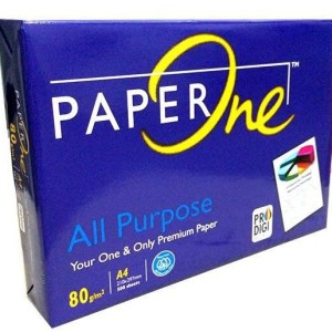 Kertas Fotocopy Print HVS A4 80 gr PaperOne Rim