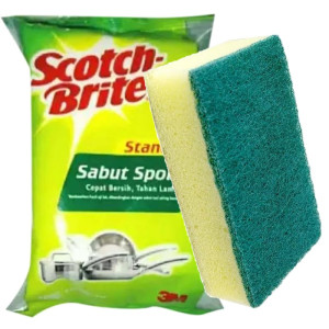 Spon cuci piring Scotch brite