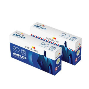 Amplop Putih Besar Uk. 229-230 X 110 Mm, Isi: 100 Lembar Paperline